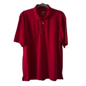 Champions Tour Men’s Large Red Lightweight Golf Polo Shirt